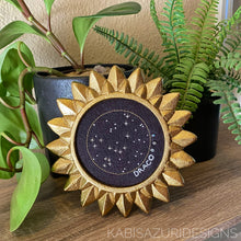 Load image into Gallery viewer, Sunburst Framed Embroidery Constellation