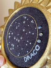 Load image into Gallery viewer, Sunburst Framed Embroidery Constellation